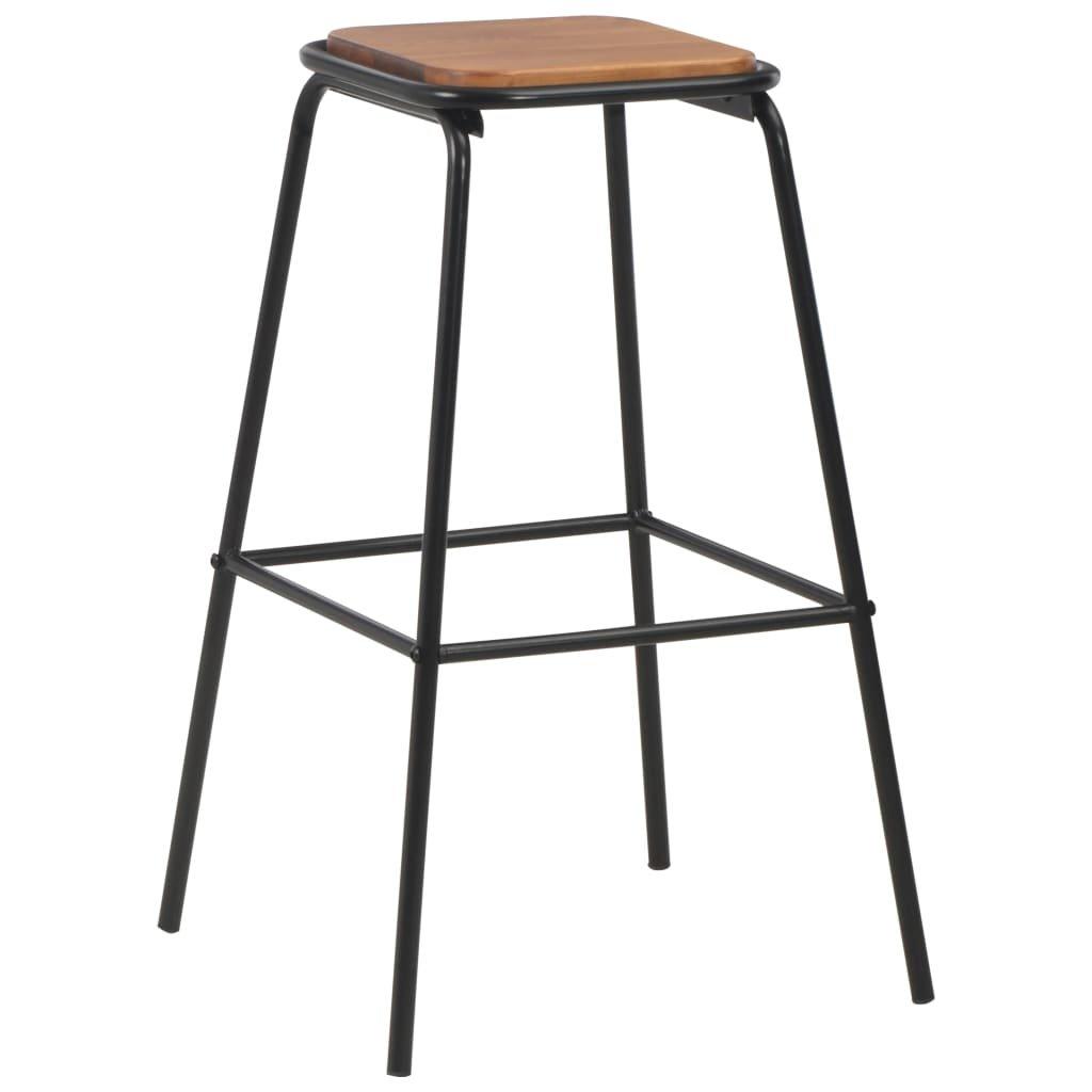 VidaXL Tabouret de bar bois de pin  