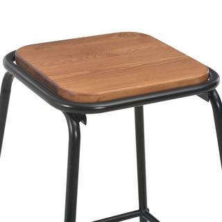 VidaXL Tabouret de bar bois de pin  