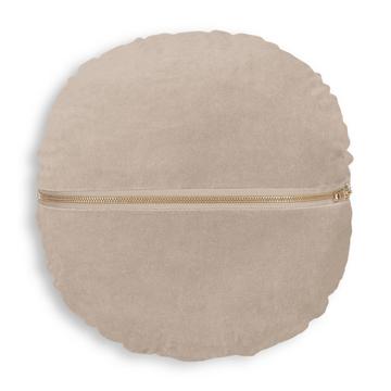 Coussin rond velours