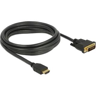 DeLock  DeLOCK 85655 cavo e adattatore video 3 m HDMI tipo A (Standard) DVI Nero 