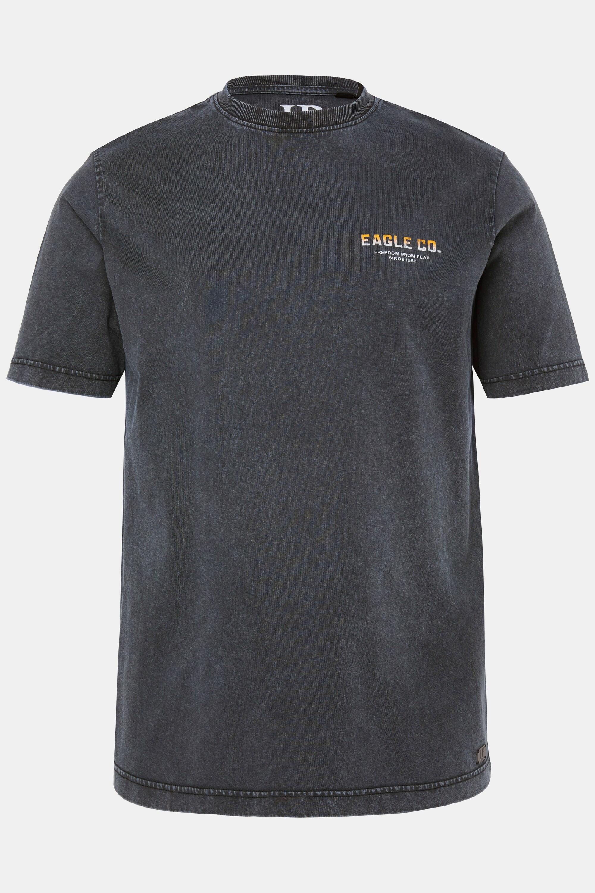 JP1880 Halbarm Rückenprint Vintage Look T-Shirt  