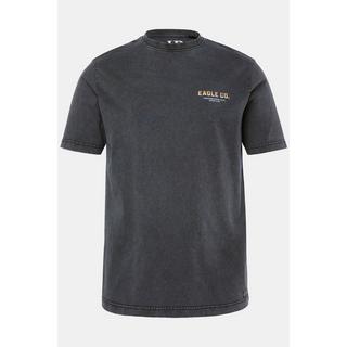 JP1880 Halbarm Rückenprint Vintage Look T-Shirt  