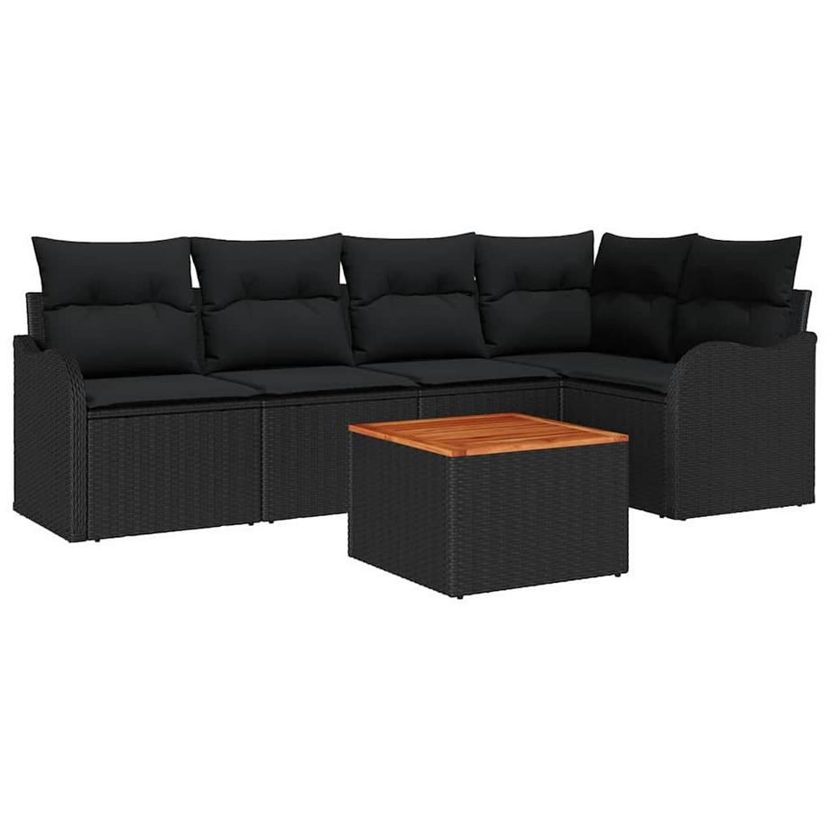 Set Divano da Giardino Polyrattan