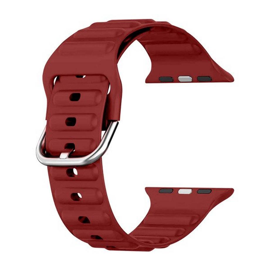 Avizar  Apple Watch 38 - 41mm Armband Weinrot 