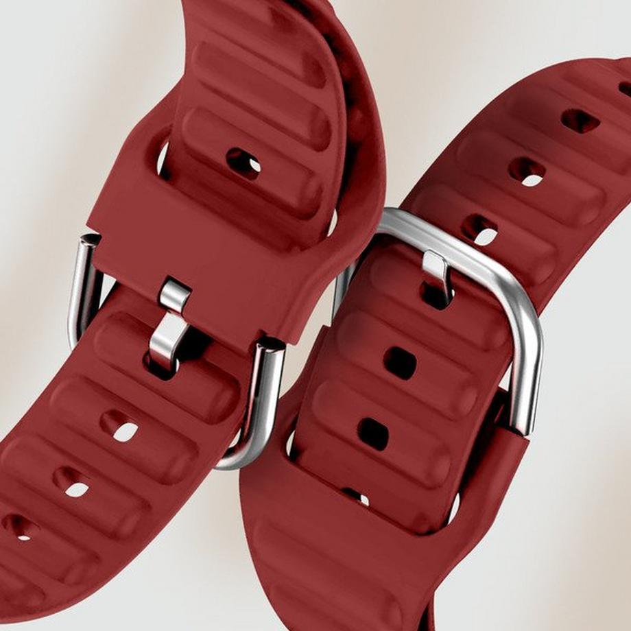 Avizar  Apple Watch 38 - 41mm Armband Weinrot 