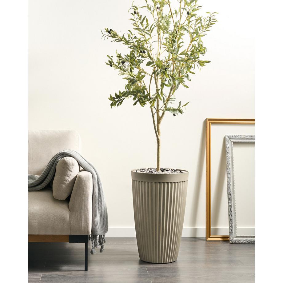 Beliani Cache-pot en Fibre d\'argile Traditionnel KOLA  