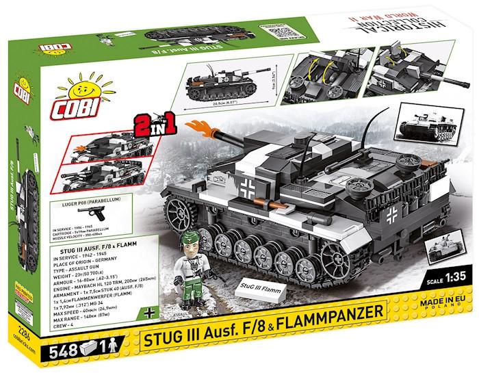 Cobi  Historical Collection StuG III Ausf. F/8 & Flammpanzer (2286) 