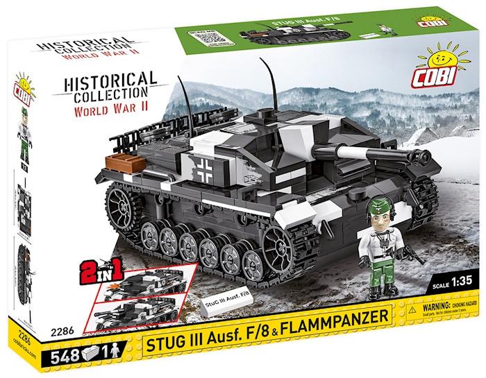 Cobi  Historical Collection StuG III Ausf. F/8 & Flammpanzer (2286) 