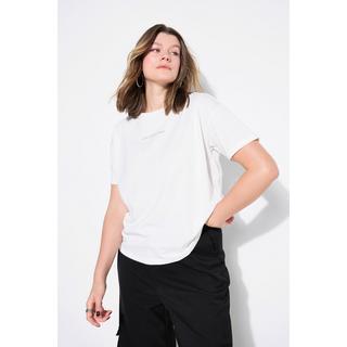 Studio Untold  T-shirt dal taglio oversize con texture e scritta 