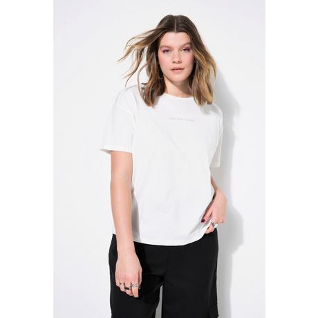 Studio Untold  T-shirt dal taglio oversize con texture e scritta 