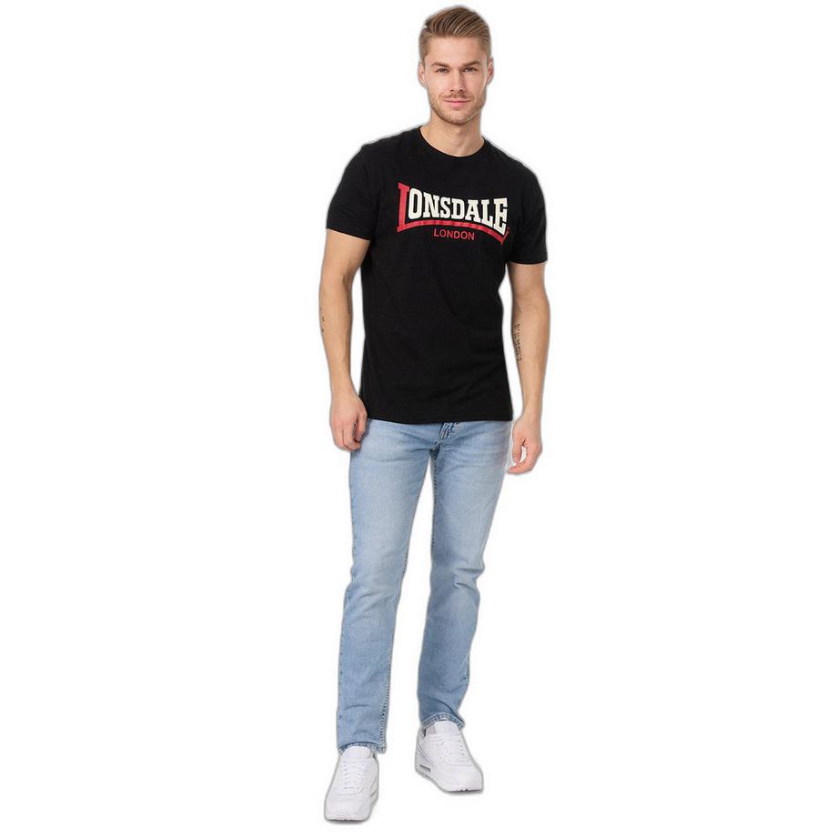 LONSDALE Two Tone Logo Regular Fit T-Shirt  