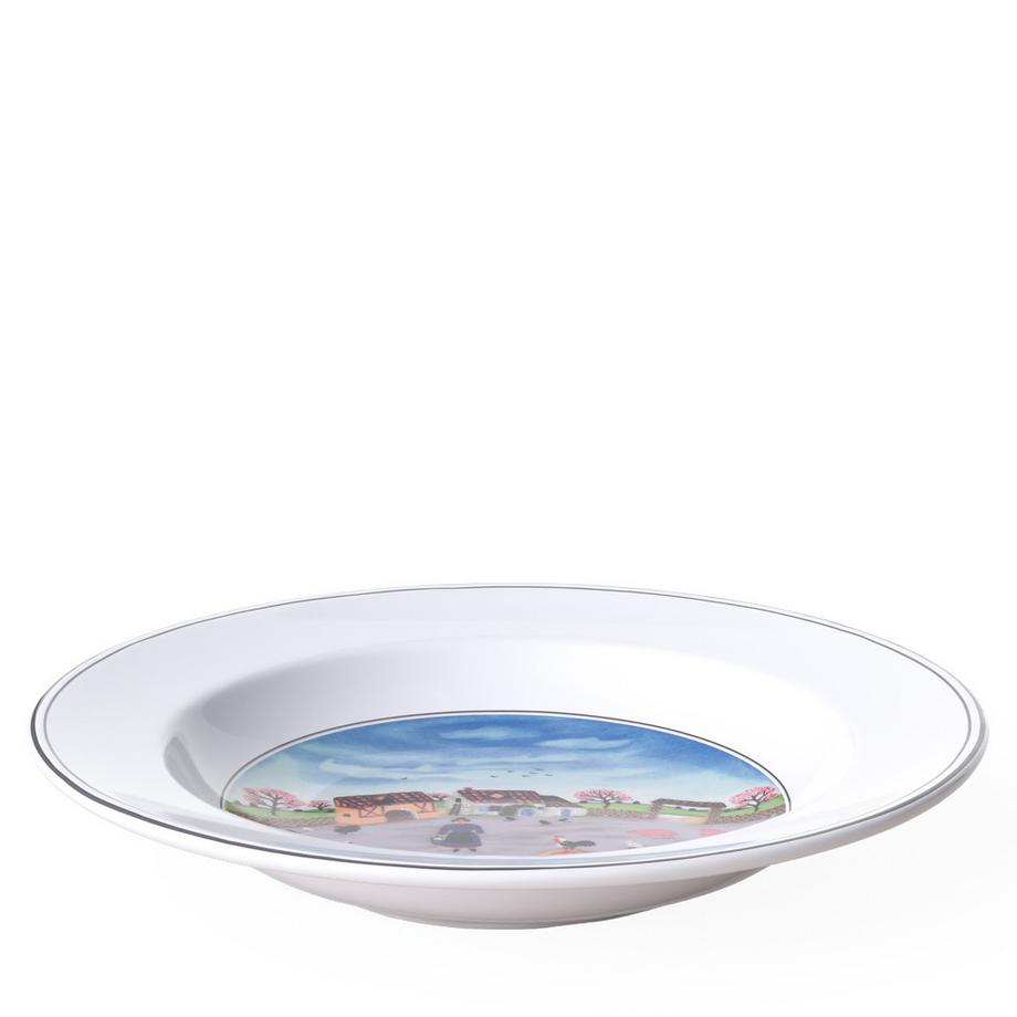 Villeroy&Boch Assiette creuse Basse cour Design Naif  