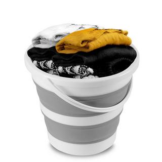 B2X Zusammenklappbarer Eimer mit Griff MS-681 Massido  