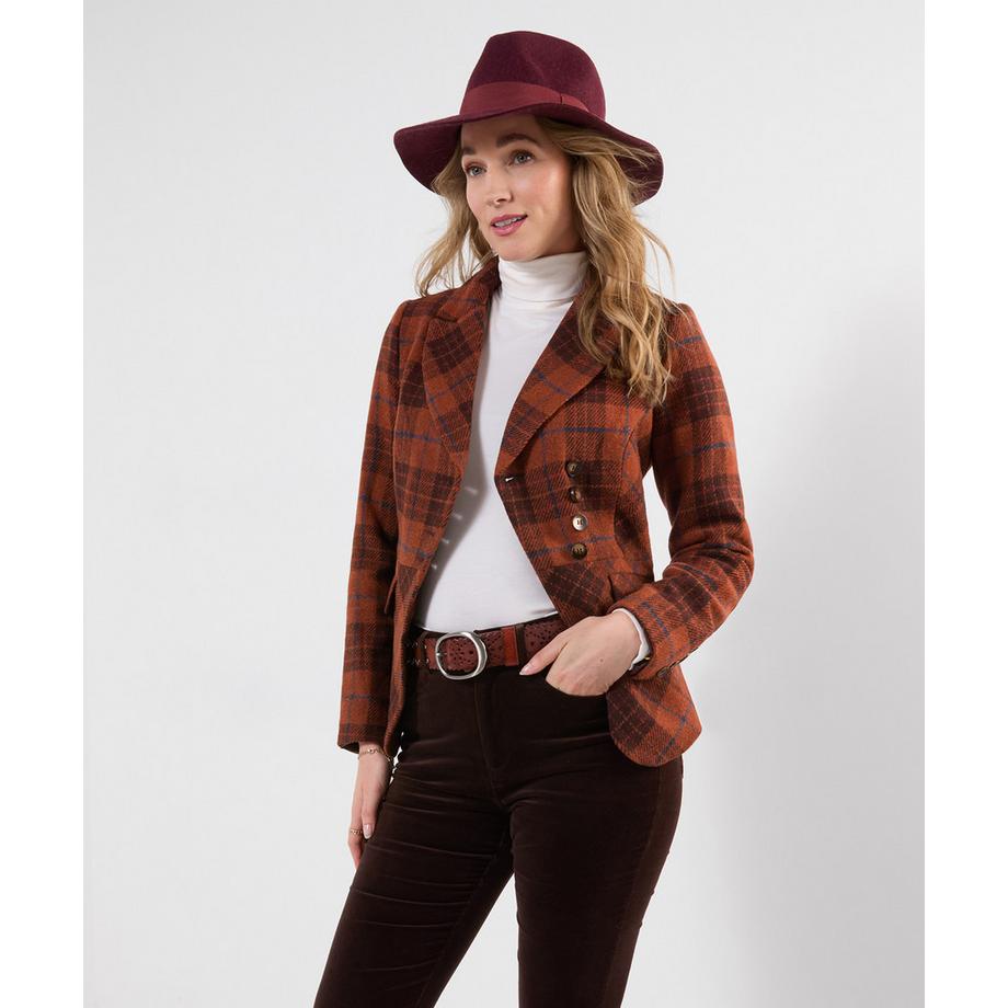 Joe Browns Veste à Carreaux Asymétrique Jours d'Automne  