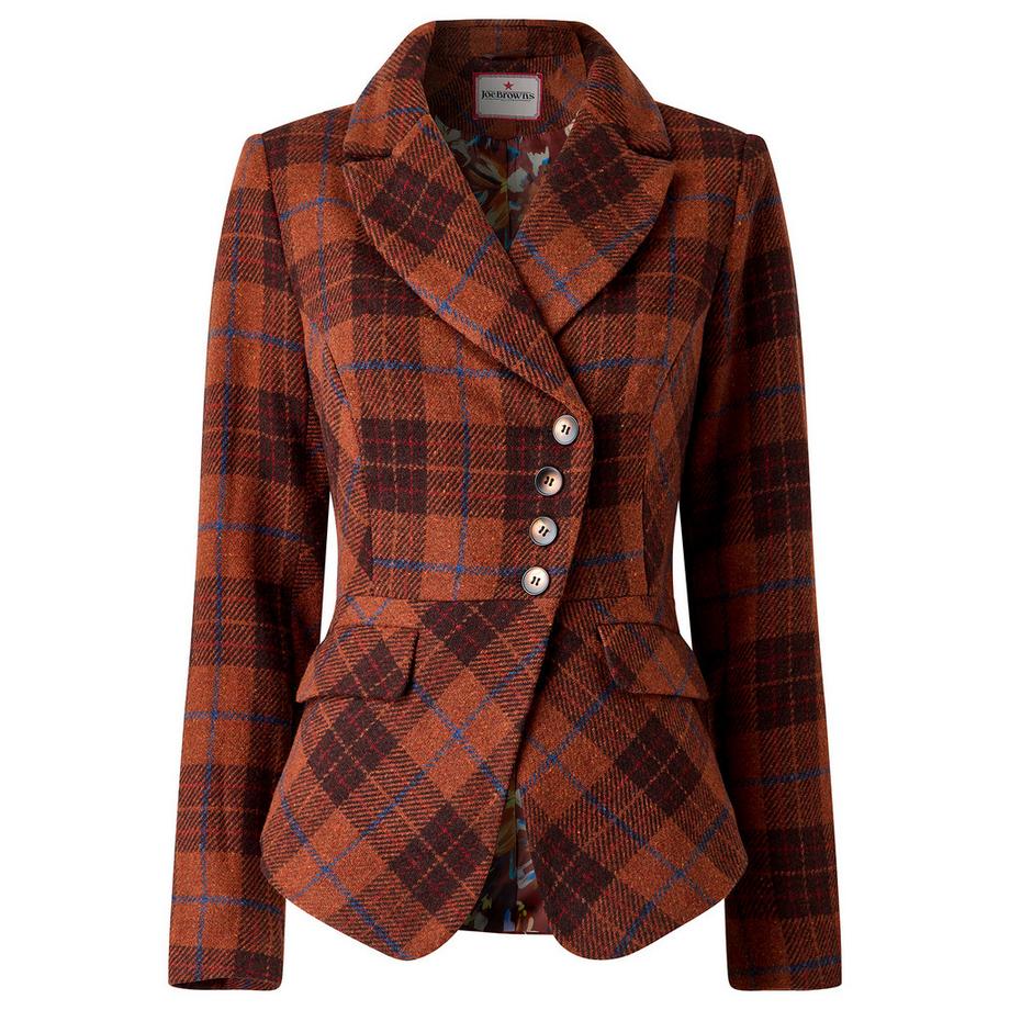 Joe Browns Veste à Carreaux Asymétrique Jours d'Automne  