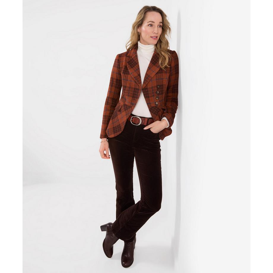 Joe Browns Veste à Carreaux Asymétrique Jours d'Automne  