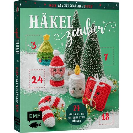 NA  Adventskalender-Buch Häkelzauber 24 Projekte 