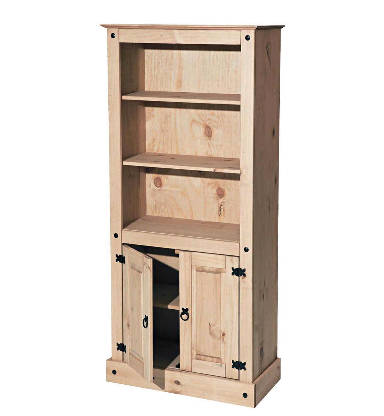 mutoni Schrank Kiefer massiv 81x38x177  