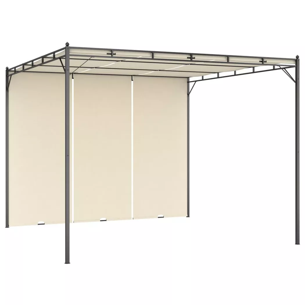 VidaXL - gazebo da giardino Tessuto, One Size, Light Beige