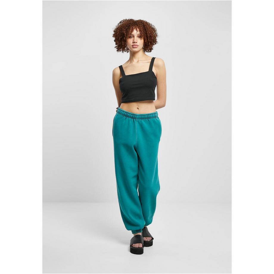 URBAN CLASSICS Hochgeschnittene Stone Washed Hose  