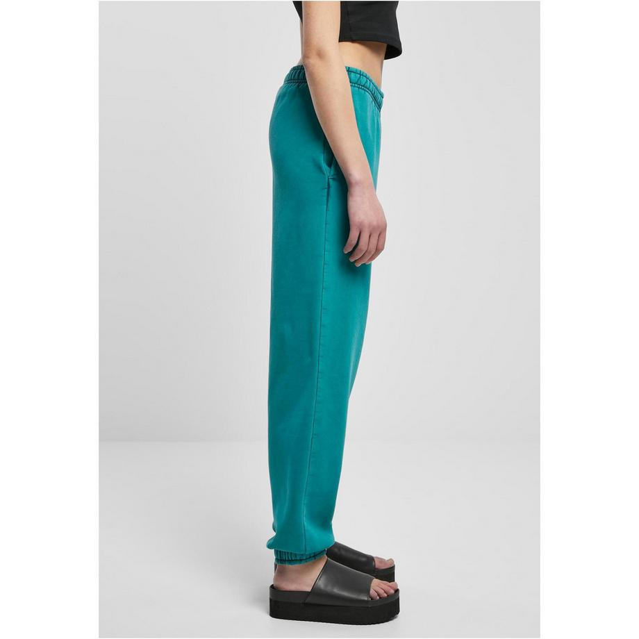 URBAN CLASSICS Hochgeschnittene Stone Washed Hose  