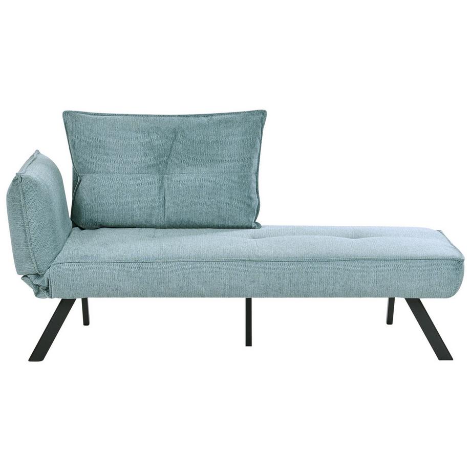 Beliani Linksseitige Chaiselounge aus Stoff Modern ROCAMADOUR  