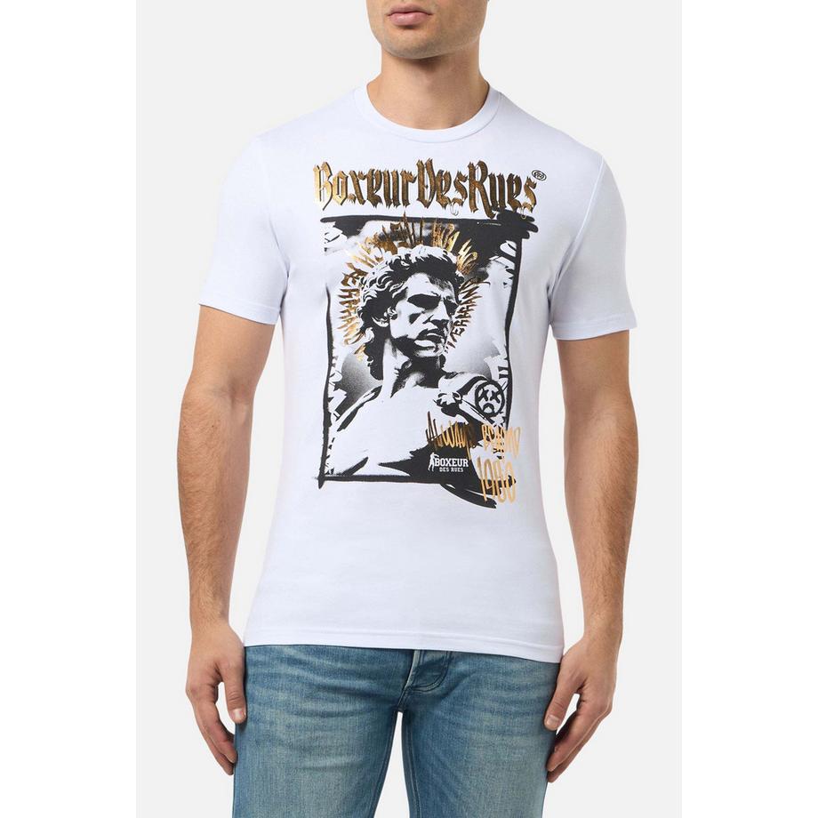 BOXEUR DES RUES Graphic Print Slim Fit T-Shirt  