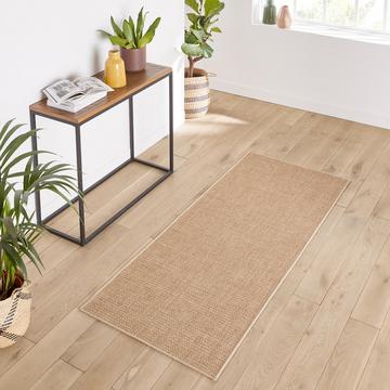 Tapis couloir effet jute intérieur extérieur Essen