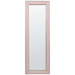 Beliani Standspiegel aus Samtstoff Glamourös LAUTREC  