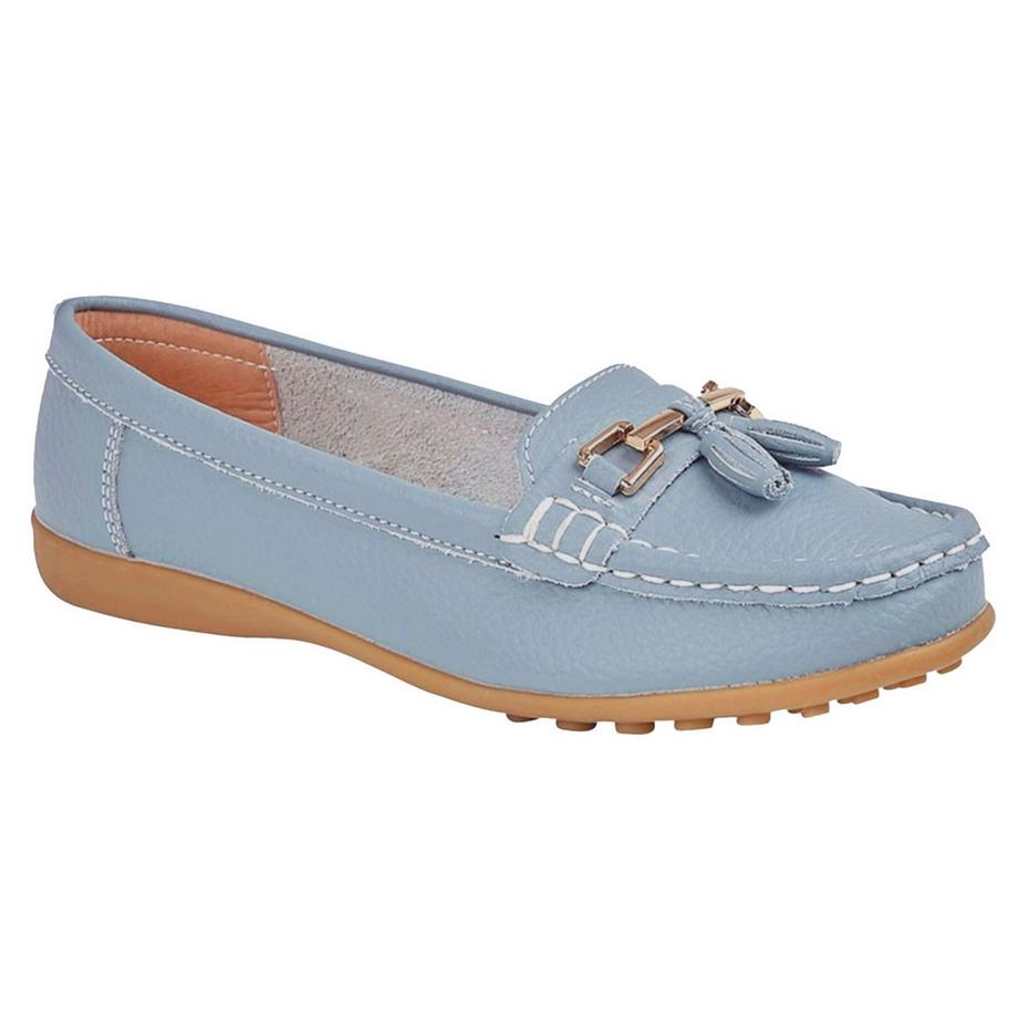 Boulevard de beauté Halbschuhe mit Quaste aus Leder  