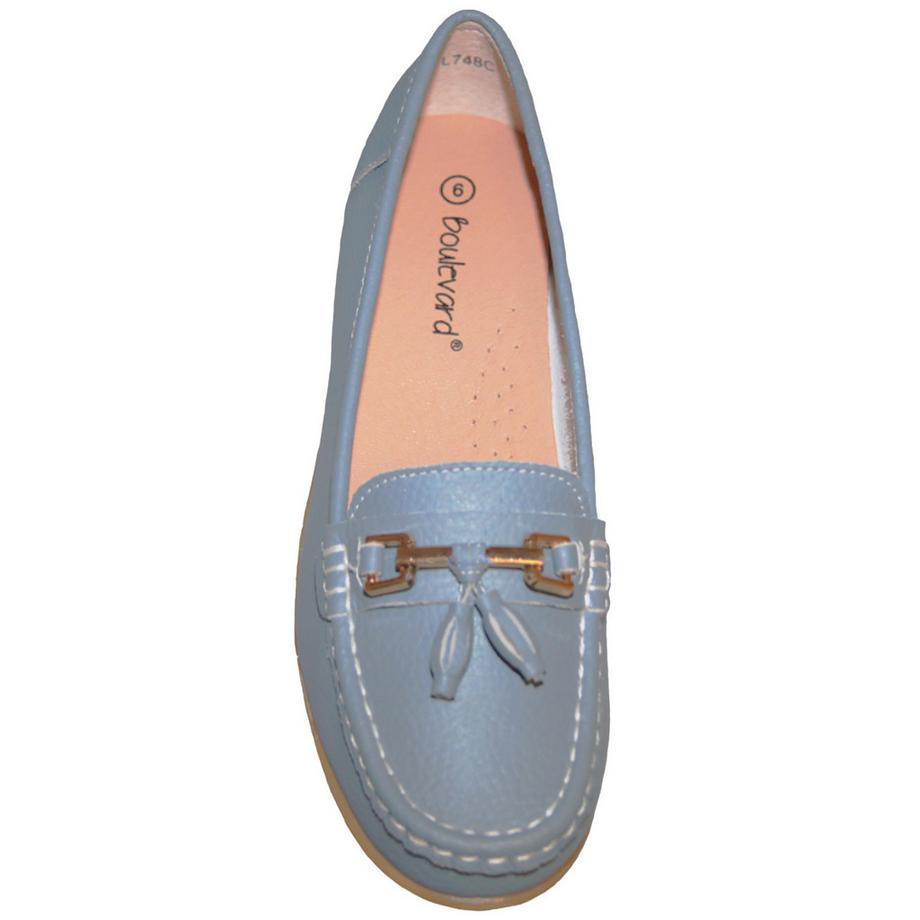 Boulevard de beauté Halbschuhe mit Quaste aus Leder  