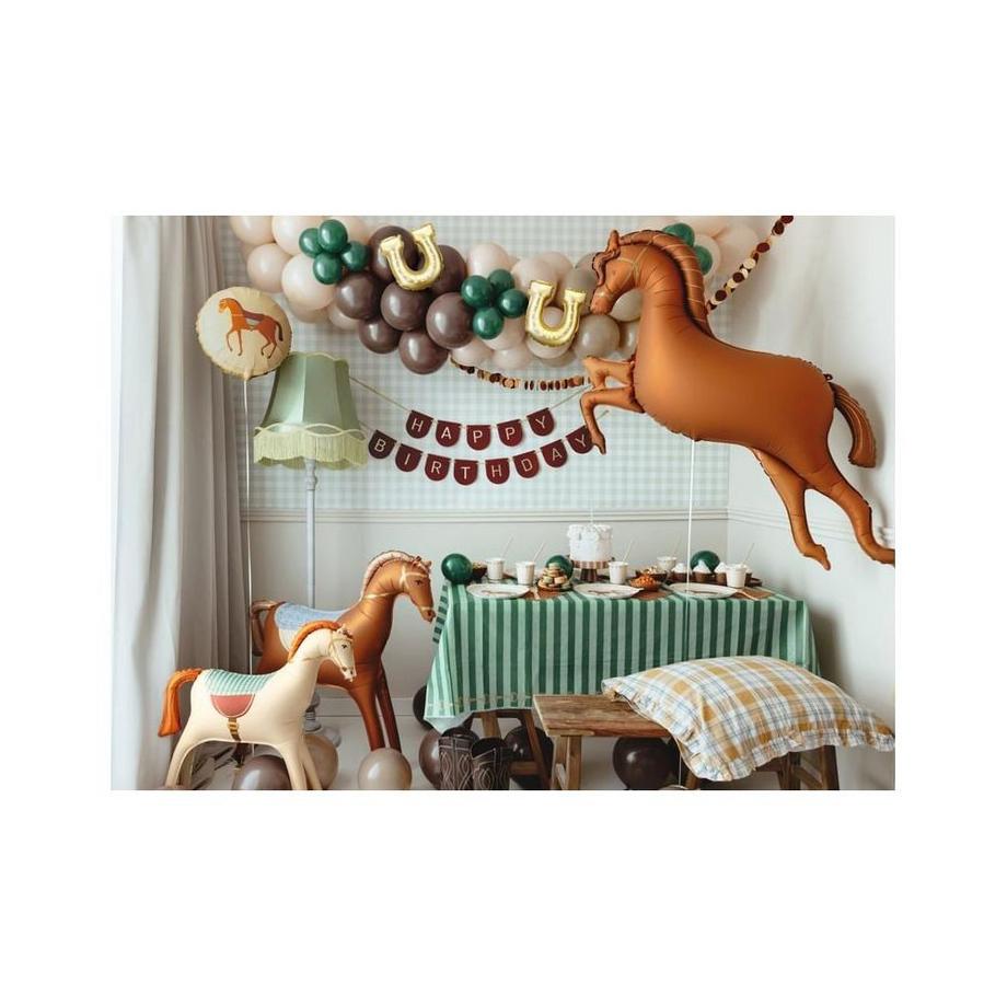 PartyDeco  Ballon en foil  Cheval 