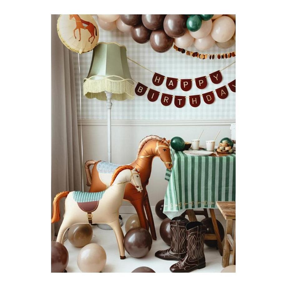 PartyDeco  Ballon en foil  Cheval 