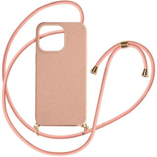 Avizar  Coque Cordon iPhone 15 Pro Rose 