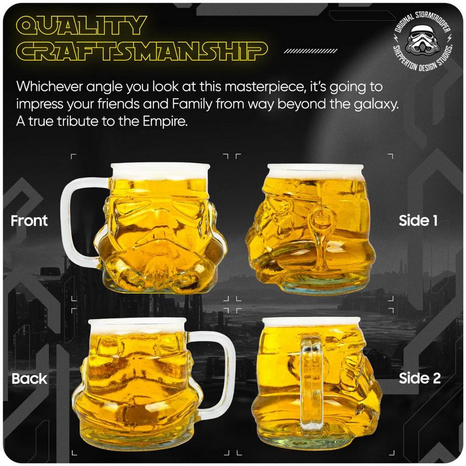 Original Stormtrooper  Bier Glas Stormtrooper 