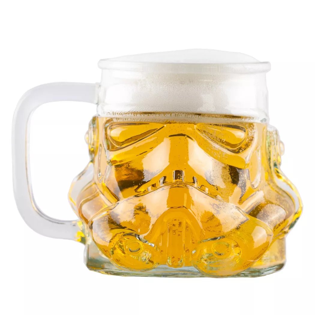 Original Stormtrooper - Bier Glas Stormtrooper, 600 ml, Trasparente