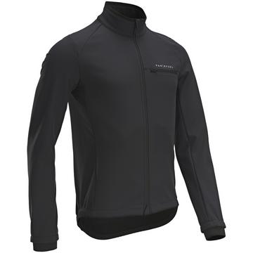 Fahrrad Winterjacke RC100 Herren schwarz