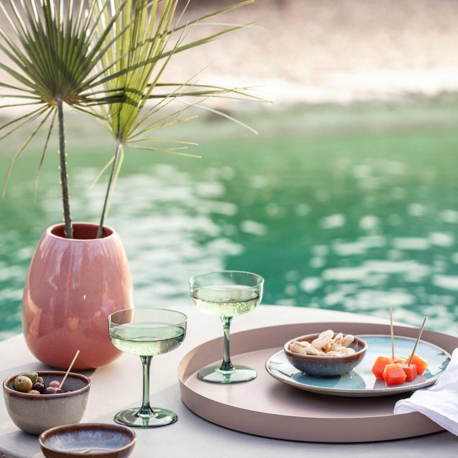 like. by Villeroy & Boch  Set Petit-Dejeuner 6pcs EC Lave glacé 