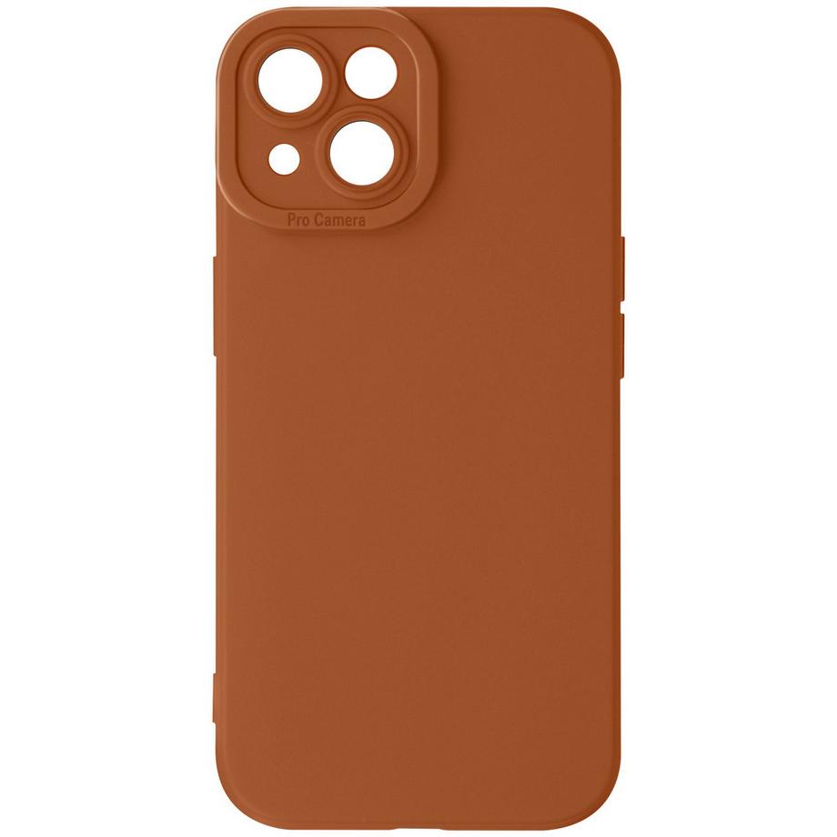 Avizar  Coque iPhone 13 Souple Mat Marron 