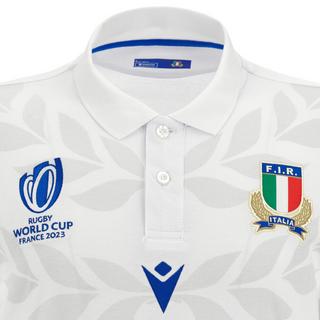 macron  langärmelige auwärttrikot italie rwc 2023 