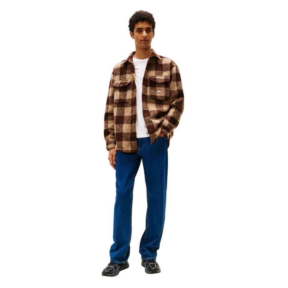 TOMMY JEANS  Surchemise Motiftyle Motif Écossais À Carreaux 