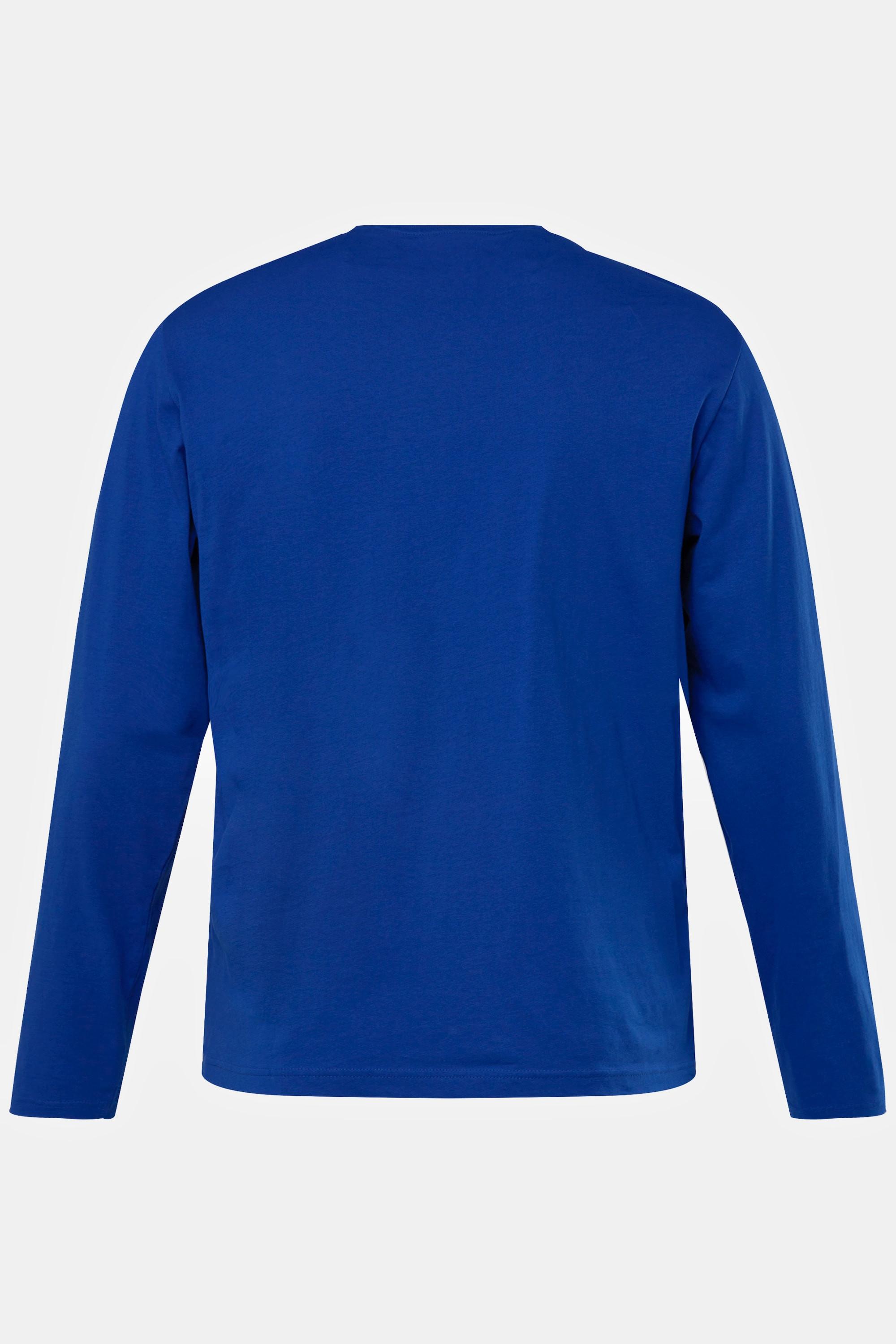 JP1880 Langarmshirt Stickerei Rundhals  