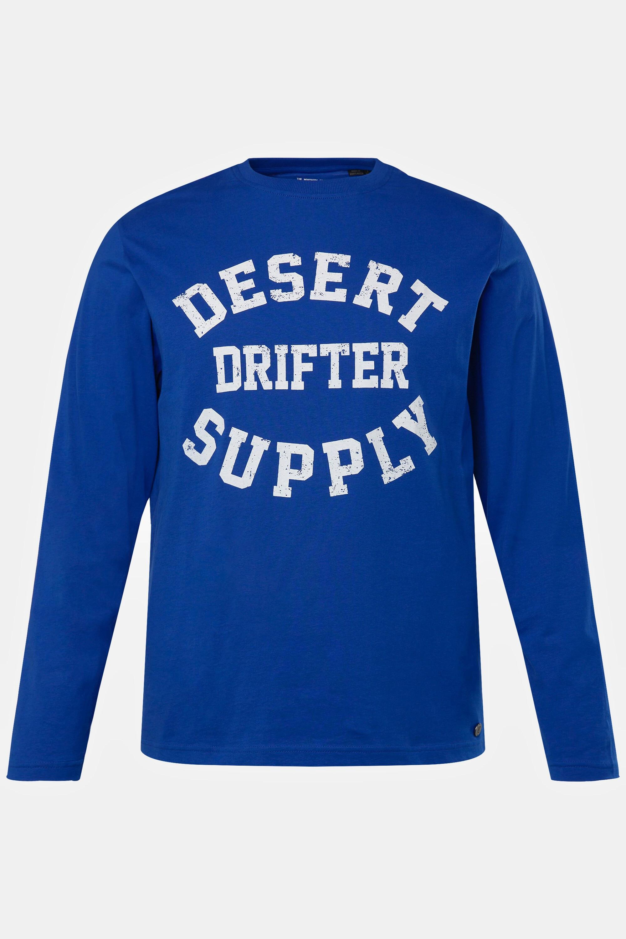 JP1880 Langarmshirt Stickerei Rundhals  