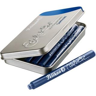 Pelikan PELIKAN Tintenpatrone Edelstein 339630 blau 6 Stück  