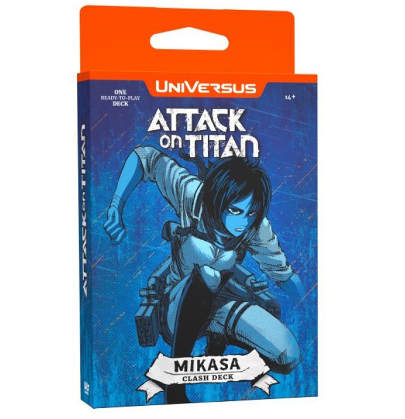 Pokémon  UniVersus CCG: Attack on Titan Battle for Humanity Clash Mikasa Deck - EN 