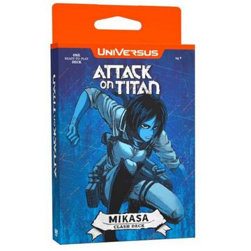 UniVersus CCG: Attack on Titan Battle for Humanity Clash Mikasa Deck - EN