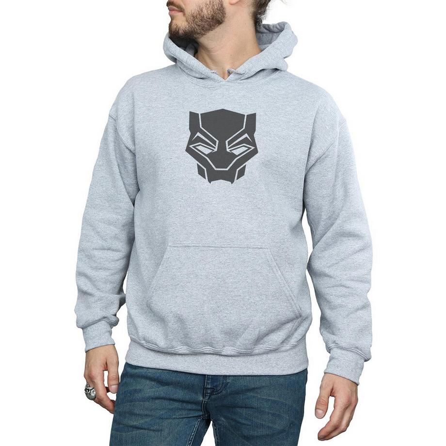 MARVEL Black On Black Kapuzenpullover  