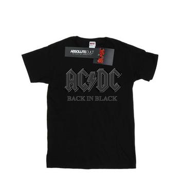 ACDC Back In Black Boyfriend Fit TShirt