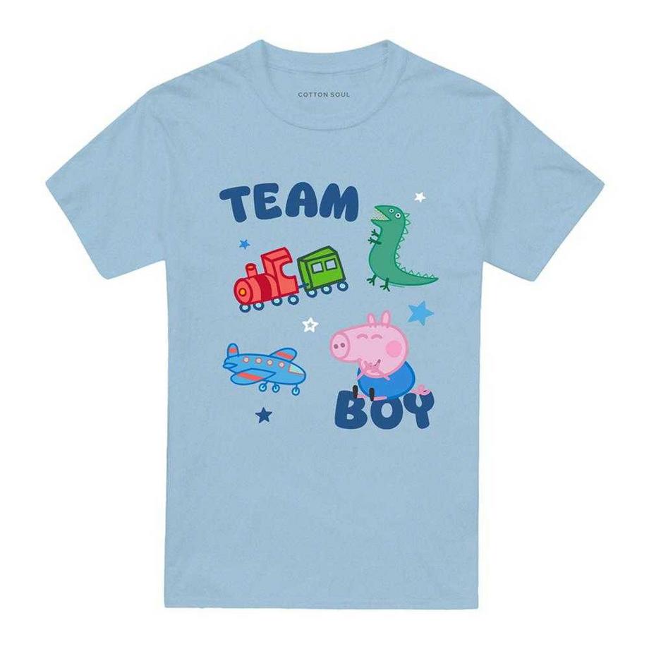 T-ShirtMotif George Pig Motiftyle Icônes Team Boy