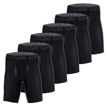 Boxershort  6er Pack Figurbetont-UA PERFORMANCE TECH - SOLID 9 IN 6PK